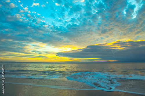 幻想的な夕焼け空