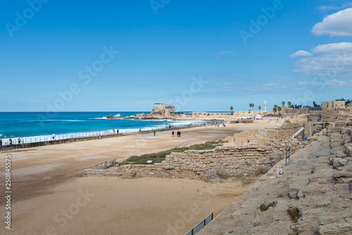 Caesarea National Park in Israel