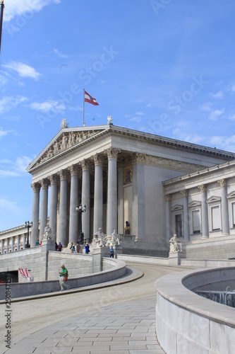Photography parliament of austria