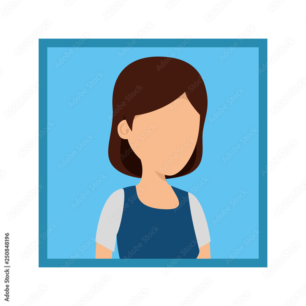 picture of young woman character picture of young woman character