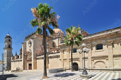The Cathedral, Jerez de la Frontera, Cadiz Province, Andalucia, Spain, Western Europe. photo