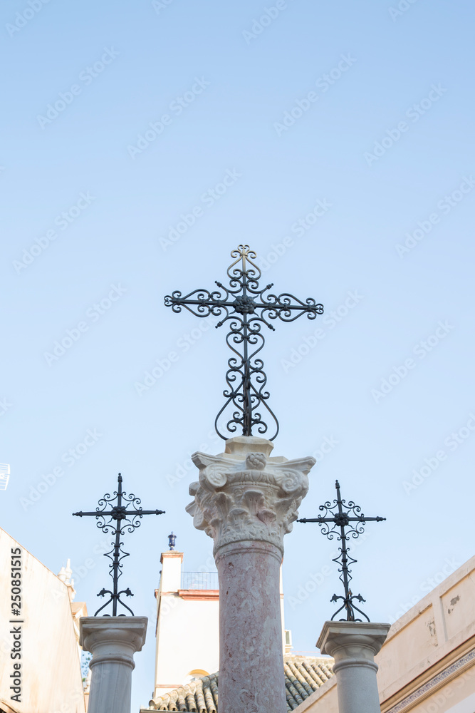 Crosses at Plaza de Las Cruces Square; Seville