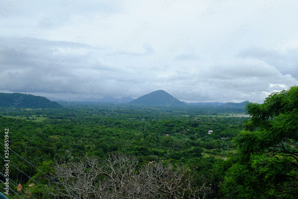 Fototapeta premium view of mountains