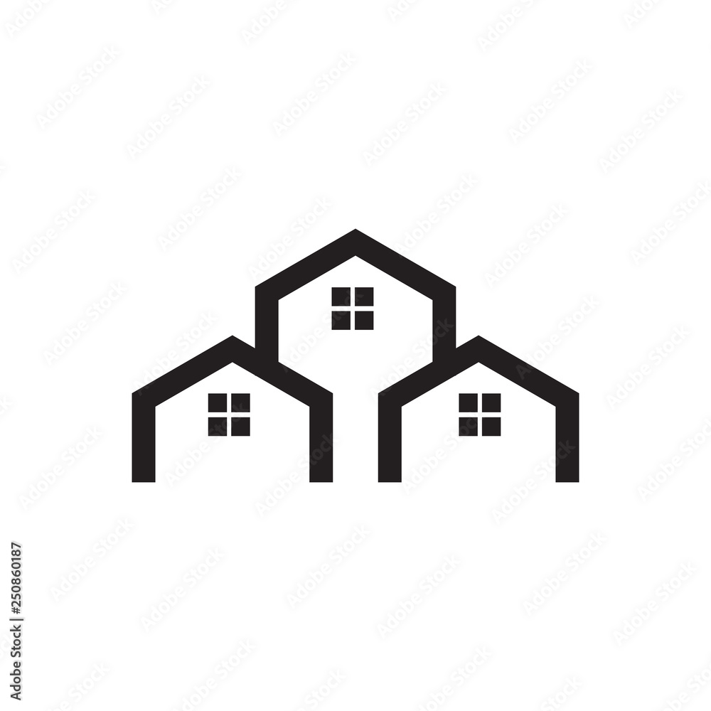 Home logo design vector template Home logo design vector template
