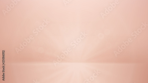 Abstract beige vector banner with beam of light. Nude skin color background  with soft sun rays, mockup, template for design Stock Vector | Adobe Stock