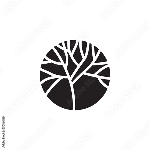 Tree logo icon vector template