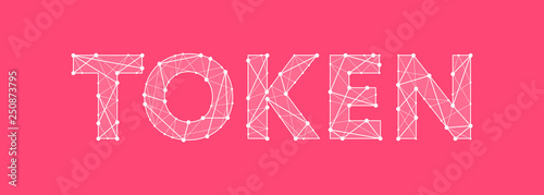 Token headline logo design