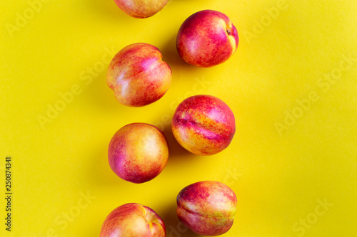 fresh nectarine place for text