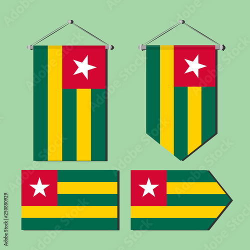 Togo national flag 