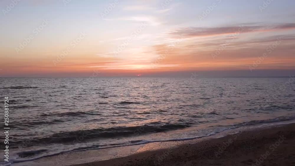The glow in the sky from the setting sun. The onset of evening twilight. The glow in the sky from the setting sun. The onset of evening twilight.