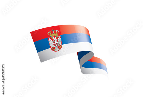 Free Download Serbia flag, vector illustration on a white background - GFXLoad