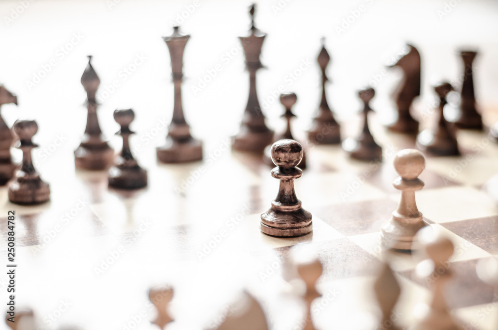 Chess board game concept of business ideas and competition and strategy ideas concep Chess board game concept of business ideas and competition and strategy ideas concep