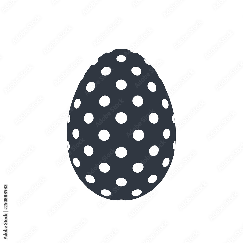 Easter egg icon. Black egg sign, isolated white background. Simple design, decoration Happy Easter. Holiday decorative element. Cute pattern ornament celebration. Spring symbol. Vector illustration Easter egg icon. Black egg sign, isolated white background. Simple design, decoration Happy Easter. Holiday decorative element. Cute pattern ornament celebration. Spring symbol. Vector illustration