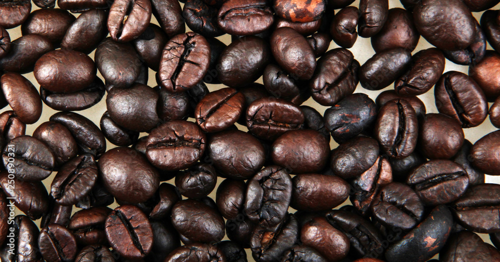 Obraz premium Coffee Beans Background