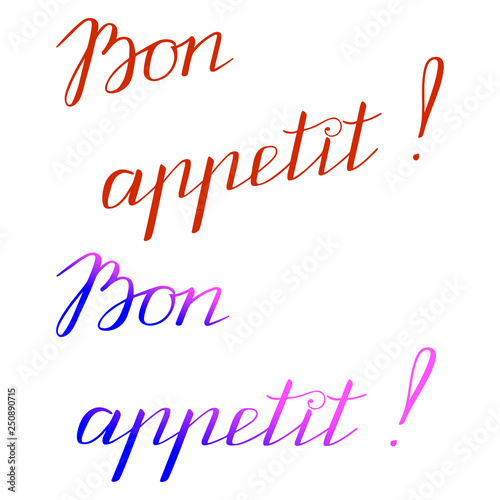 inscription bon appetit