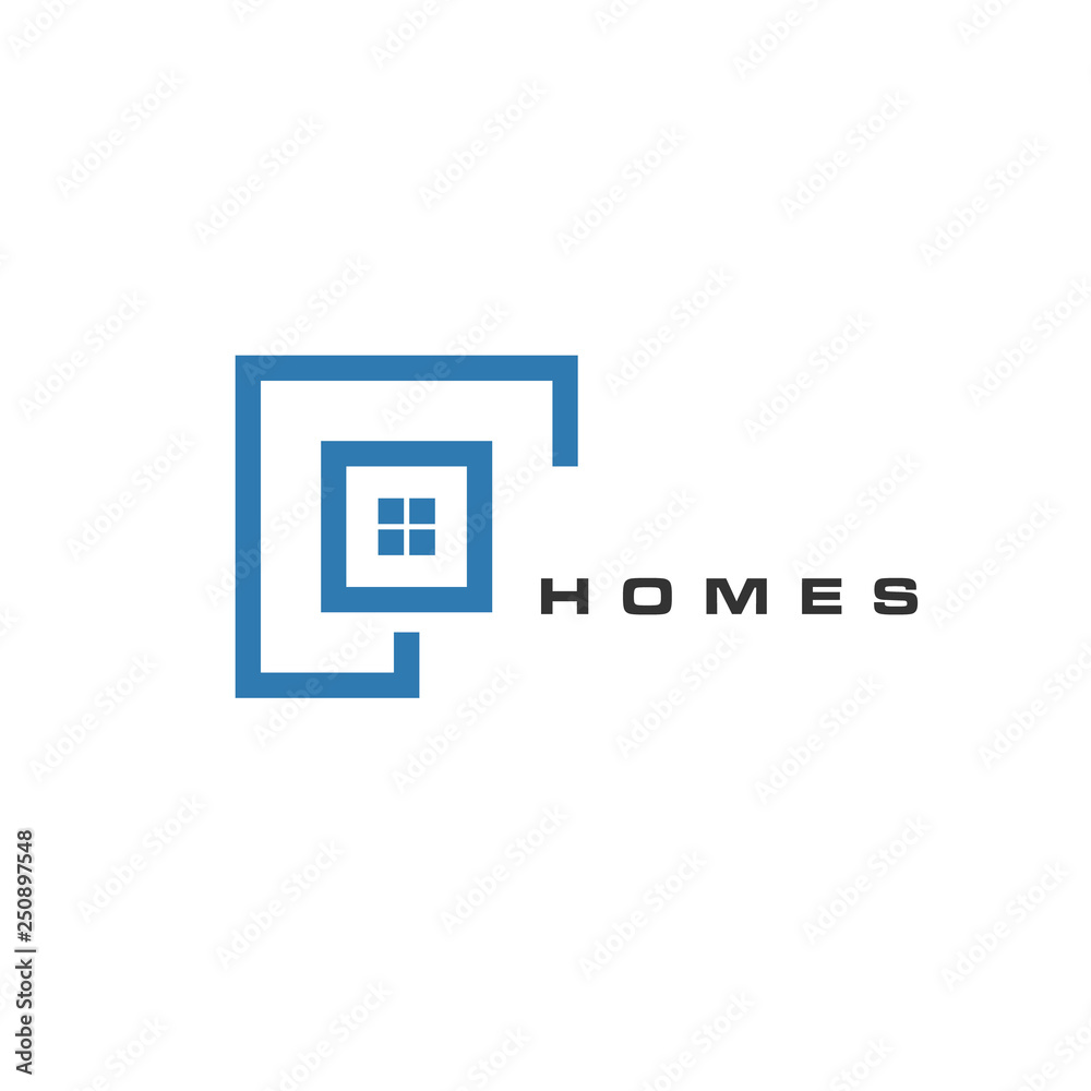 Obraz premium Smart Home Logo.