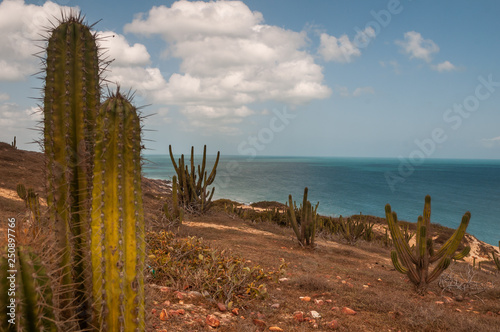 Jericoacoara  Cear    Brasil. Outubro de 2018. Paisagens de Jericoacoara  nordeste brasileiro.