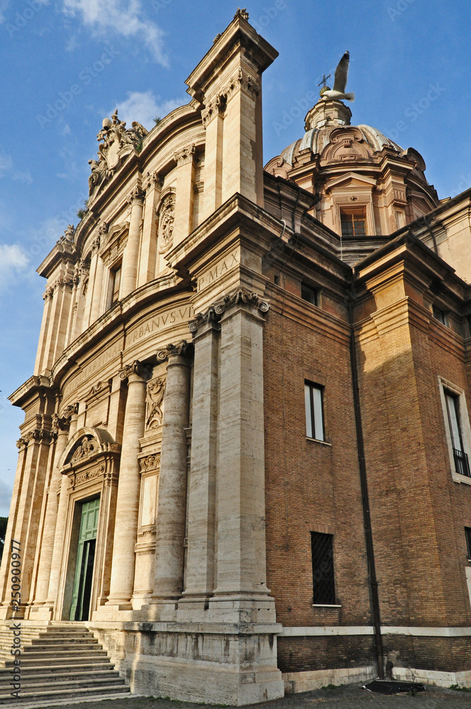 Roma, la chiesa di San Luca e Santa Martina