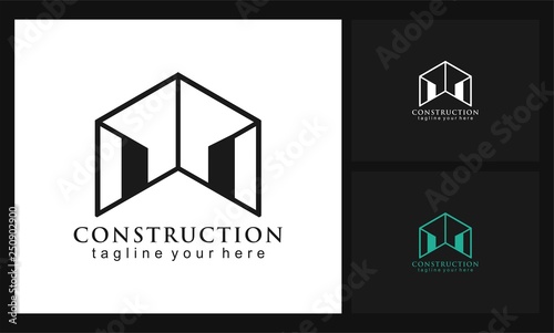 simple construction logo