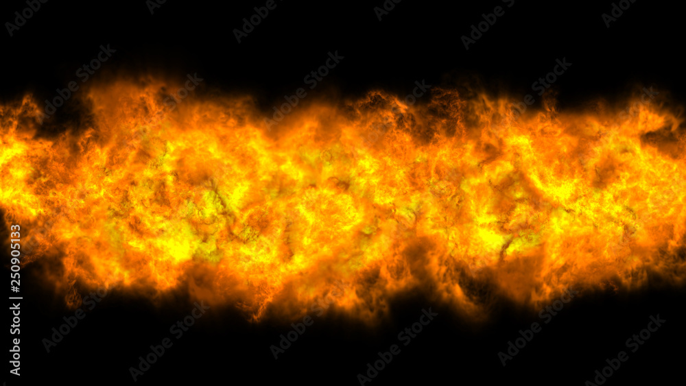 explosion fire flame abstract