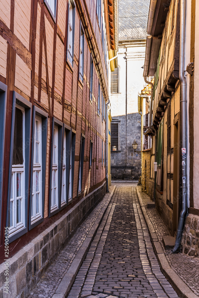 Fototapeta premium old timbered houses