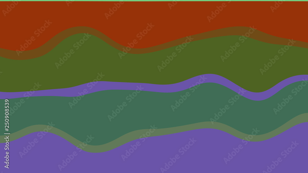 Fototapeta premium Background with color lines. Different shades and thickness.