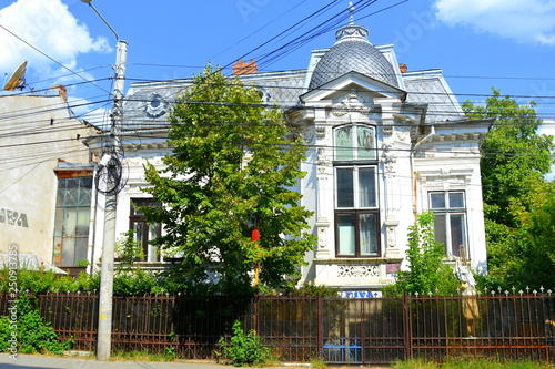 Typical urban landscape in the village Craiova, Romania's 6th largest city and capital of Dolj County photo