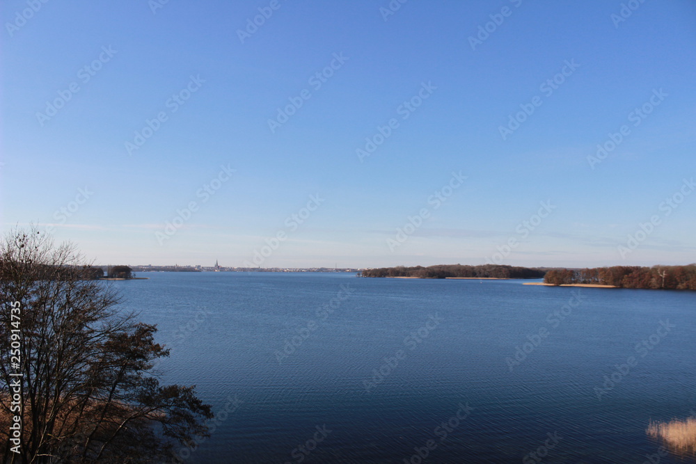 Schweriner See, Wasser Horizont, Urlaub 