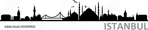 Istanbul City Skyline