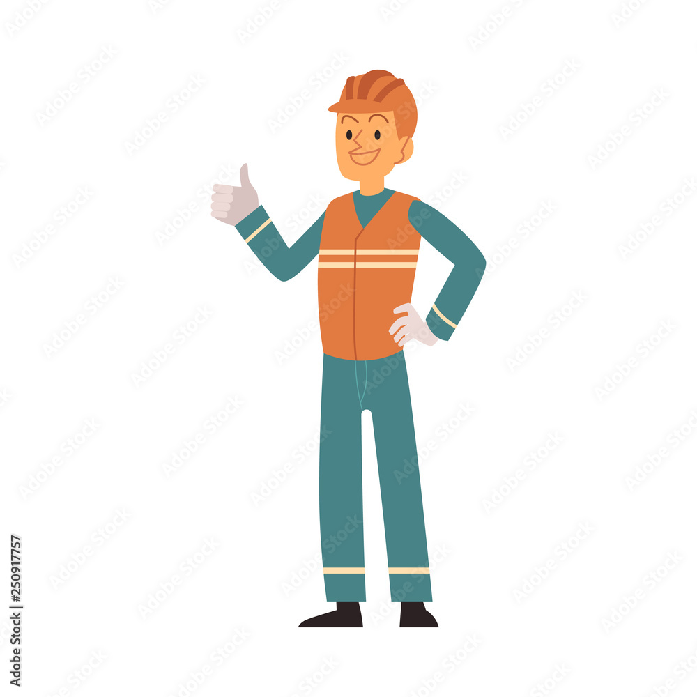 Garbage man in orange and blue workwear sorts and collects rubbish. Garbage man in orange and blue workwear sorts and collects rubbish.