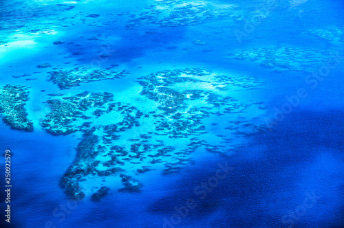 Great barrier reef, aerial view 2 © OzPhotographer