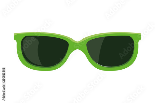 Fashion sunglasses isolated