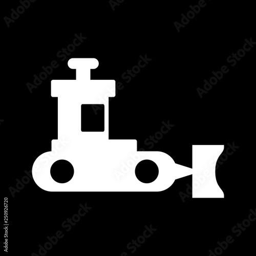 Vector Snow plow Icon