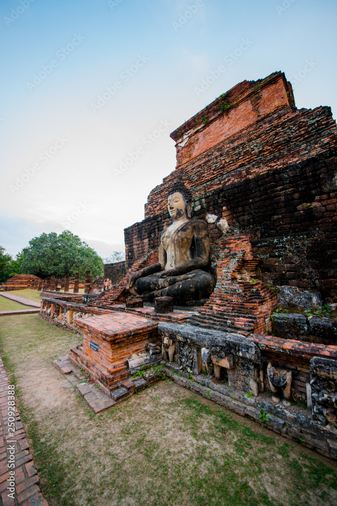 Historical National Park in Sukhothai, Thailand