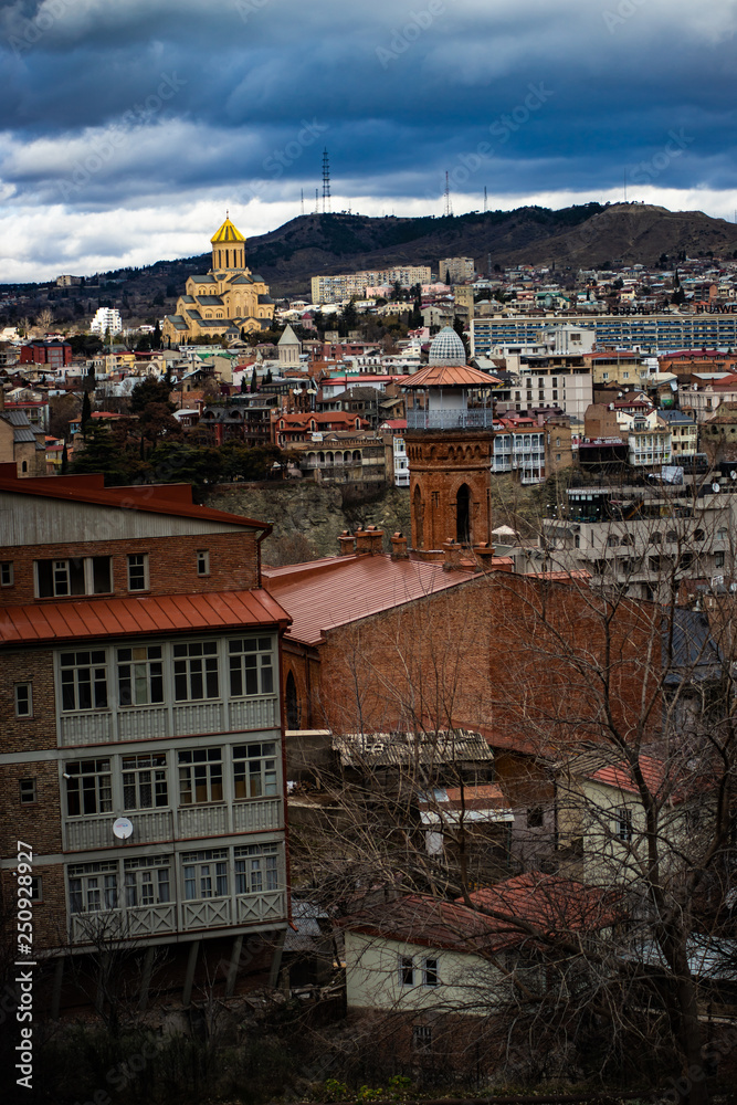 Winter time in Tbilisi, Georgia