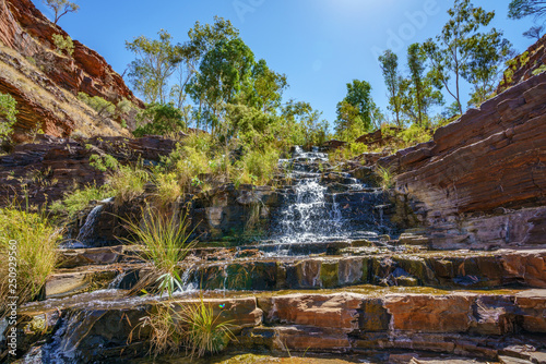fortescue falls in dales gorge, karijini national park, western australia 3 photo