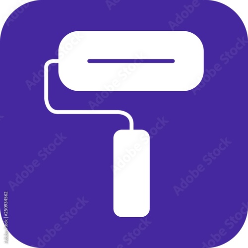 Vector Paint Roller Icon