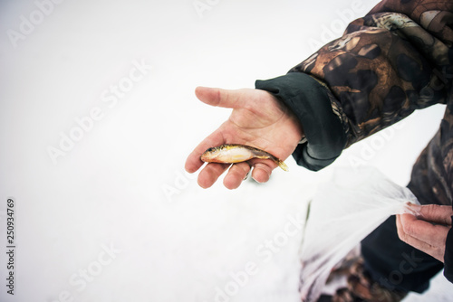 Man holding fish 