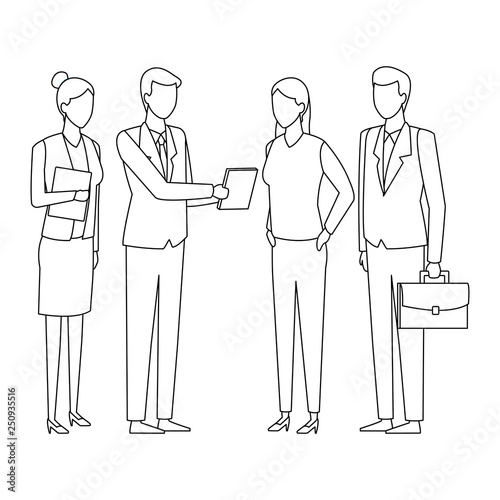 executive business cartoon