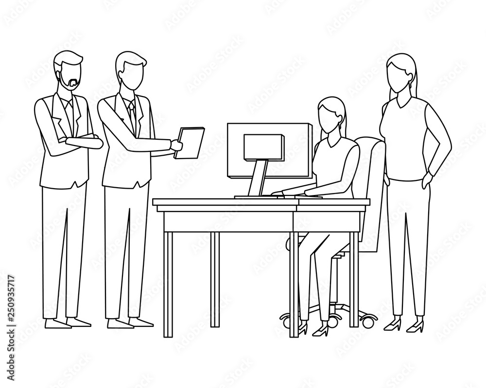 executive business cartoon executive business cartoon