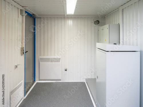 White production room trimm...
