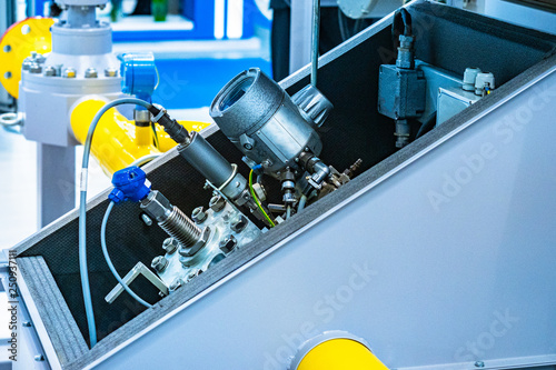 Hydraulic pumping station. ...