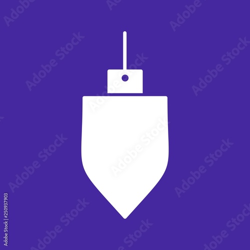  Vector Plumb bob Icon