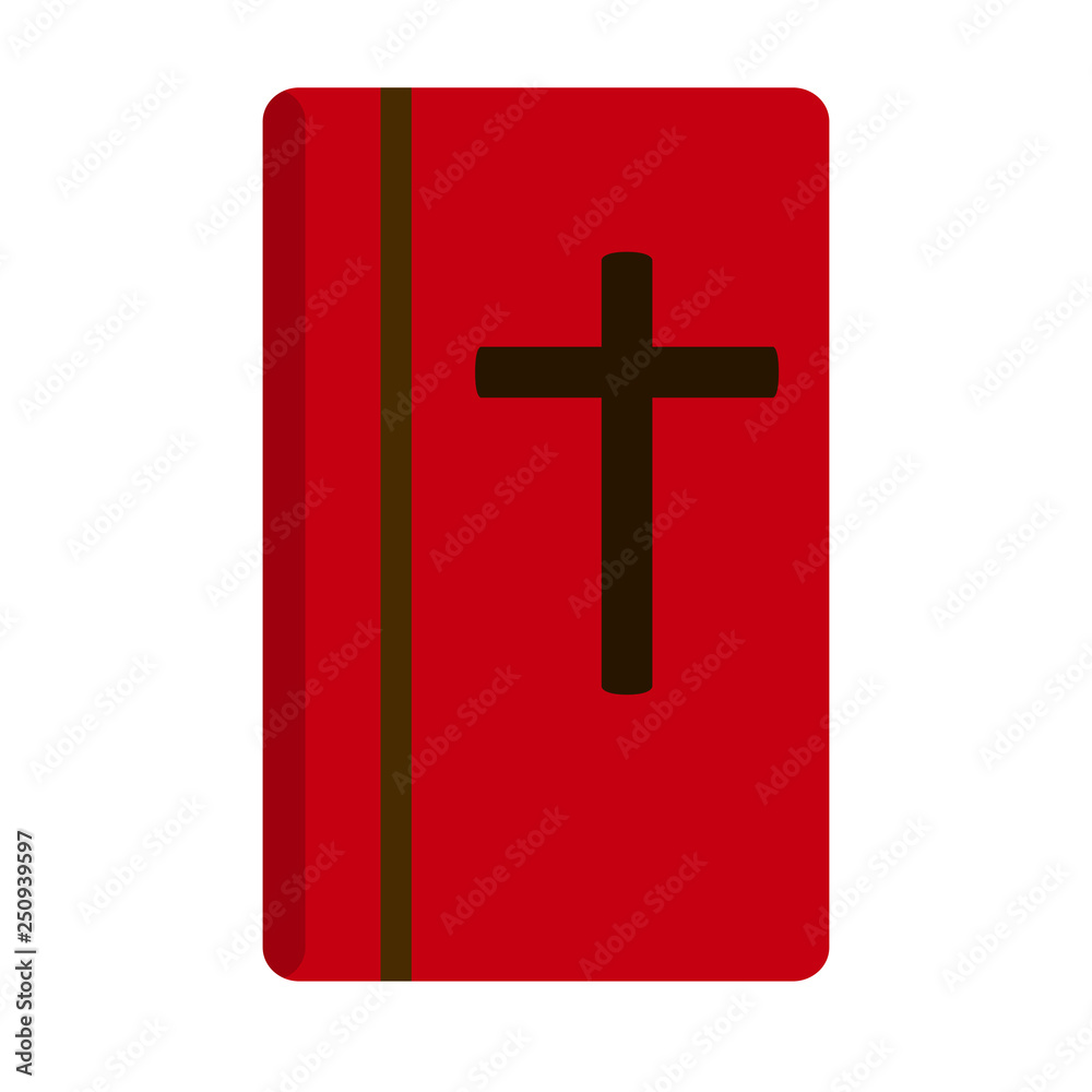 Obraz premium Isoalted holy bible icon. Vector illustration design
