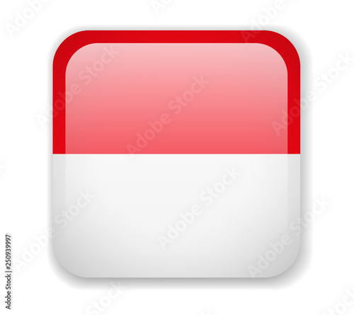 Free Download Indonesia flag bright square icon. Vector Illustration - GFXLoad