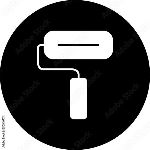 Vector Paint Roller Icon