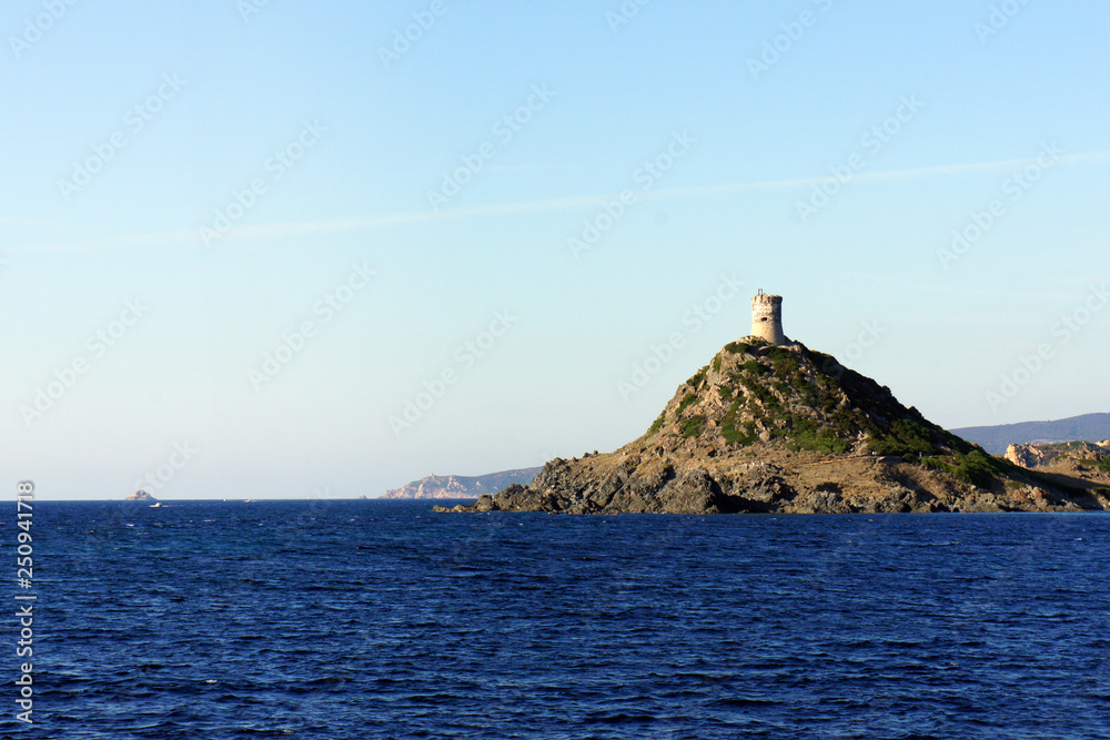 Tour de la Parata.Corsica.Genoese tower built in 16th century. Tour de la Parata.Corsica.Genoese tower built in 16th century.