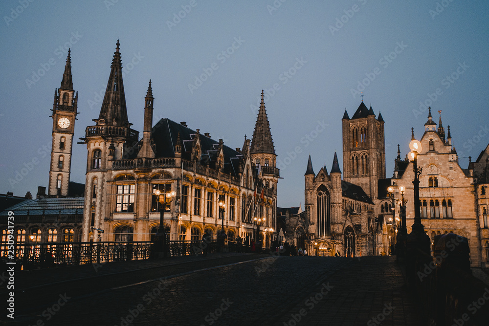 The architecture of Ghent