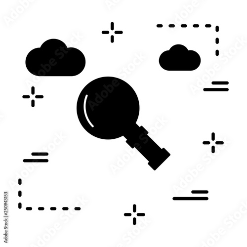 Vector Magnifire Glass Icon