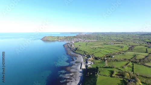 Ballygally Head & Village Co. Antrim Northern Ireland photo